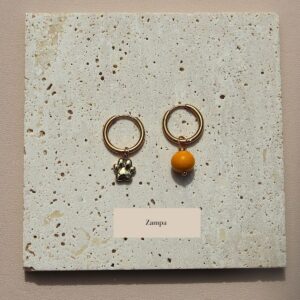 Mix & Match Earrings – Paw & Murano Glass BEADS